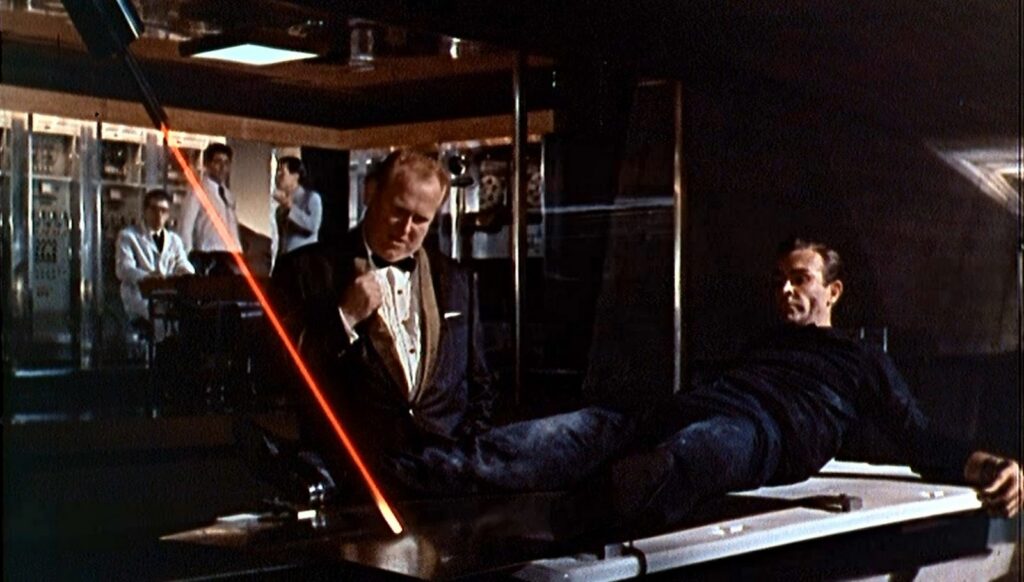 goldfinger Do you expect me to talk? No ... I expect you to park my car securely