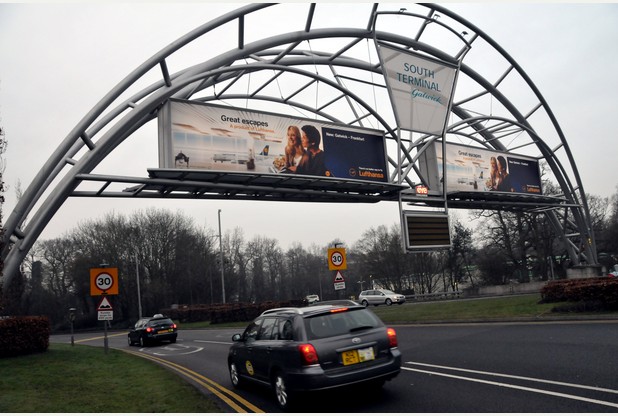 Gatwick road closure